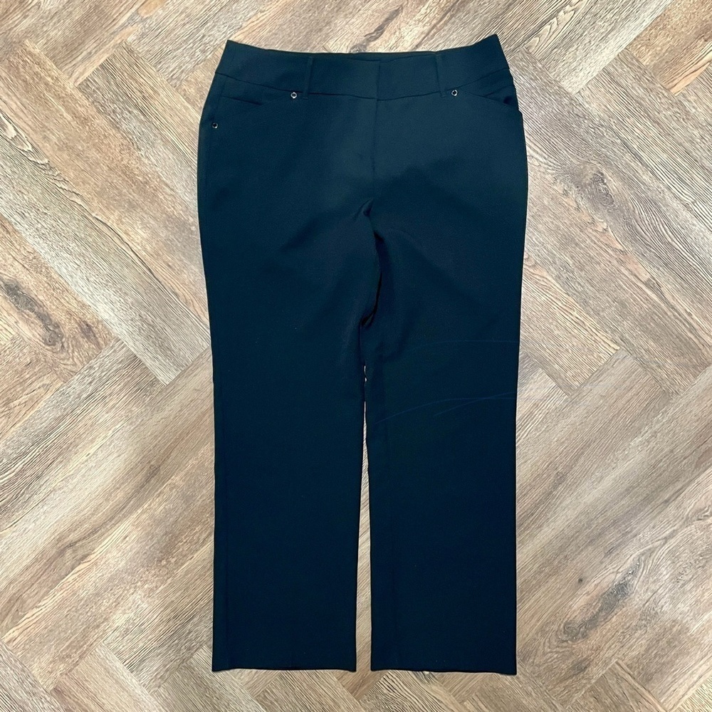 Avenue Black Dress Pants 14 Average